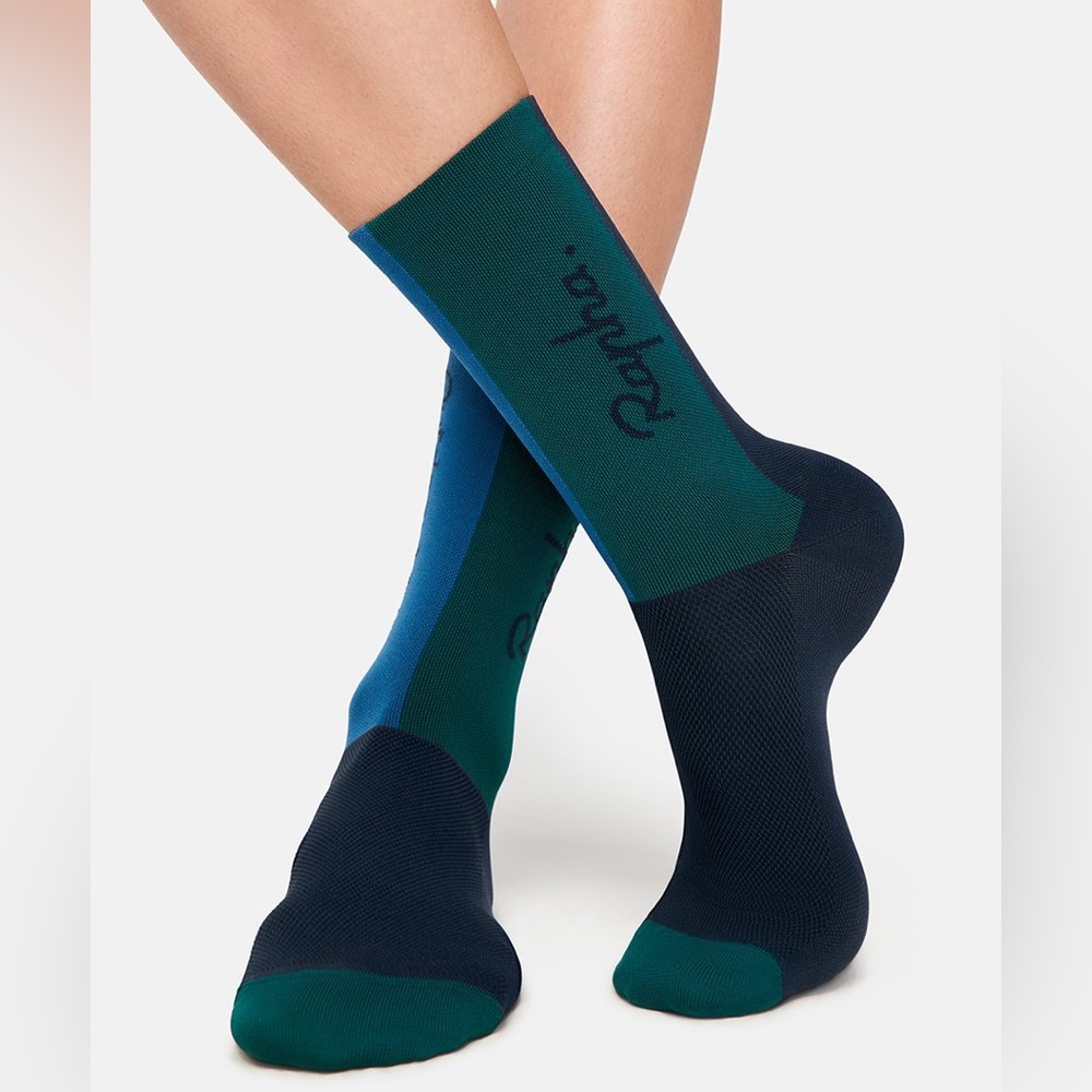 OV x rapha green/blue sock (Size XS)